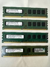 HP 2 & 4 GB RAM PC3 10600U-9 Desktop Memory 2 Of Each picture