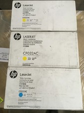 OEM Lot Of 3 Brand New Genuine Factory Sealed CF031AC CF032AC X2 Toner SHIPSFAST picture