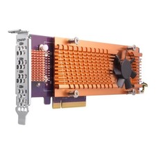 QNAP QM2-4P-384A Quad M.2 PCIe 2280 SSD Expansion Card Sealed picture