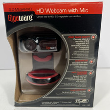 Gigaware 3.0MP USB HD Webcam with Mic Model 25-1142 picture