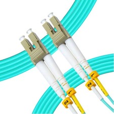 Addon ADD-LC-LC-10M5OM3 10M 10G LOMM FIBER OPTIC PATCH CABLE OM3 DUPLEX LC/LC 50 picture