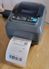 Zebra GX430t DT/TT Barcode Label Printer with LCD disp GX43-102710-000 WiFi USB picture