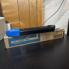 Kyocera TK-8327C TK8327C Cyan Toner Cartridge Damage Box picture