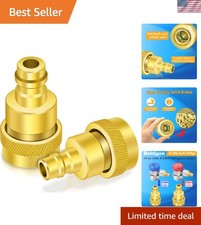 Adjustable R1234yf to R134a Conversion Adapter - Easy Install Brass Couplers picture