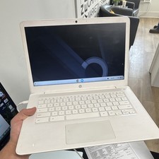 HP Chromebook White Laptop Intel 14