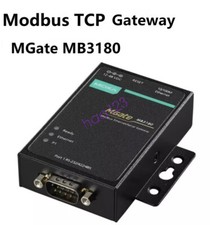 1pcs MOXA MGate MB3180 1-port Standard Gateway MODBUS Gateway DHL/FedEx picture