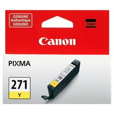 Canon PIXMA 271 CLI-271 Yellow Y Ink Tank Cartridge Genuine NEW picture
