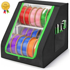 3D Printer Filament Storage Box – Holds up to 21 Spools 2-Tier Filament Rack an picture