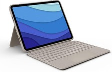 Logitech Combo Touch Case for iPad Pro 11-inch 1st-4th Gen Sand 920-010165 picture