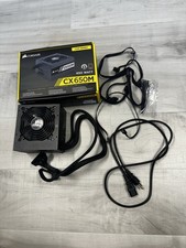 Corsair CX650M 650W 80+ Bronze Modular ATX Power Supply W/ Box Used  picture