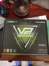 GameMax VP-600-RGB 600W 80+ Bronze Semi Modular RGB ATX Power Supply PSU picture