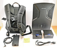 ZOTAC VR GO Virtual Reality Mini Gaming Backpack PC + 2 Batteries, Cable, Straps picture