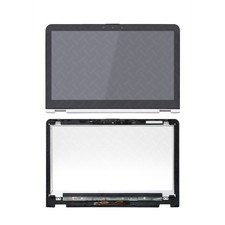 15.6'' IPS FHD Screen Touch Digitizer Glass+Bezel Assembly For HP P/N 856813-001 picture