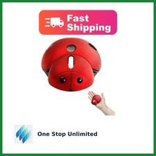 elec Space Mini Small Wireless Mouse for Kids, Cute Animal Ladybug Shape 3000... picture
