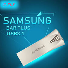 40PCS Silver Samsung BarPlus USB Flash Drive 32G 64GB 128GB USB 3.1 Memory UDisk picture