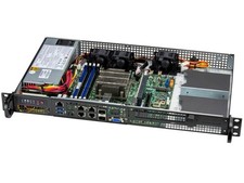 SuperMicro SYS-510D-4C-FN6P Mini-1U server CSE-505-203B +	X12SDV-4C-SP6F picture