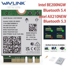 M.2 NGFF WiFi Card WiFi 7 Intel BE200 WiFi 6E AX210 Tri Band BT5.4 Laptop Card picture