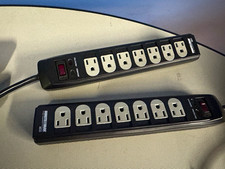 Minuteman MMS370 7-Outlet Surge Protector Power Strip 10ft Cord 120V 15A picture