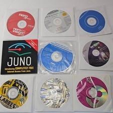 Vintage PC Software CD Lot (9 Discs) - Drivers, Utilities, Nero, Dell, Misc picture