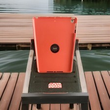 TARGUS VERSAVU SLIM 360 ROTATING CASE: APPLE IPAD AIR 9.7” JANSDOTTER CORAL picture