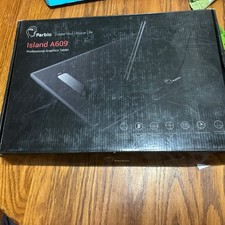 Parblo Island A609 Professional Graphics Digital Drawing Tablet - Original Box  picture