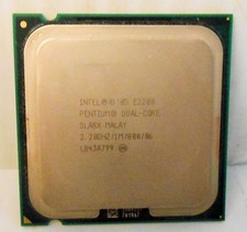 SLA8X Intel Pentium E2200 2.20GHz 2 cores 1MB 800MHz LGA 775 Processor picture