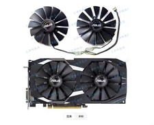 For ASUS RX580 570 470 DUAL Snow Leopard Graphics Card Fan T129215SM picture