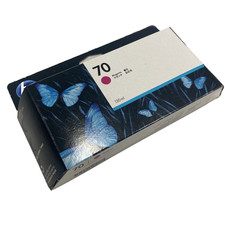 HP C9453A Genuine Ink Cartridge HP 70 Magenta toner 130ML BRAND NEW SEALED picture