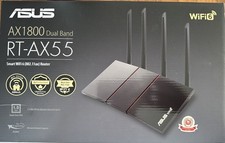 ASUS RT-AX55 AX1800 Dual Band WiFi 6 Router picture