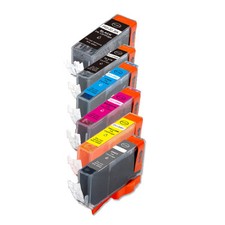 6 PK Printer Ink Set + chip fits Canon PGI-225 CLI-226 MG6120 MG6220 MG8120 picture