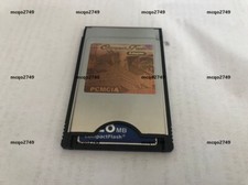 SANDISK 128MB Compact Flash +ATA PC card PCMCIA Adapter JANOME Machine picture