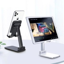 Adjustable Phone Tablet Desktop Stand Desk Holder Mount Cradle For iPhone iPad picture