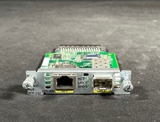 Cisco EHWIC-1GE-SFP-CU  1 Port Gigabit Enhanced Network Card-Same Day Shipping picture