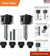 Effortless 3D Printing with 0.4mm Hardened Steel Nozzle for Bambu Lab (2 Pack) picture
