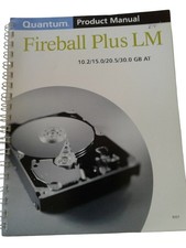 Computer Quantum Product Manual Fireball Plus LM 10.2/ 15.0 / 20.5 / 30.0 GM AT picture