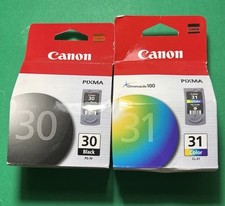 GENUINE Canon 30 31 Ink Cartridge for PIXMA iP1800 MP190 MP210 MX300-OEM INK picture