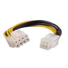ATX 4Pin Male to 8Pin Female EPS Power Cable Adapter CPU Power Supply Connector picture
