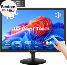 Touchscreen Monitor 19 Inch, 10-Point Multi Touch Screen Monitor 1440×900 HD Dis picture