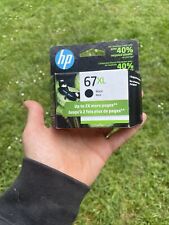 HP 67 XL High Yield Black Original Ink Cartridge 3YM57AN. New In Box picture