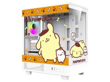 darkFlash DF-DB330M-WH-BDG DB330M MOTI Mini M-ATX Case Pom Pom Purin picture