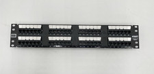 AMP CATEGORY 5e SYSTEM 48 port patch panel picture