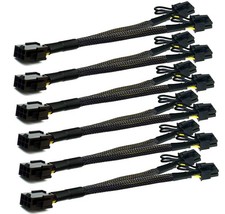 PCI-e 6 Pin to Dual PCIe 8(6+2) Pin Graphics Card PCI Express Power Adapter G... picture