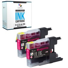 CMYi 2PK Compatible LC75M Ink Cartridges fits Brother MFC-J6910DW J825DW J835DW picture