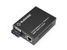 Black Box Pure Networking Transceiver Media Converter 1 x Network (RJ-45) - 1 x picture