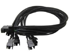Evercool EC-DF001 4-Pin Molex PWM to 5 x PWM Computer Fan Power Y-Splitter Cable picture