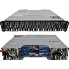 Dell Compellent Enclosure SC220 2x SAS 6G Controller 00TW47 24x 1TB HDD 2.5