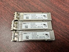 3x Dell SFP-10G-SR 10G SFP+ 850nm Transceiver Modules LTF8502-BC+-DEN WTRD1 picture