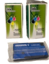 NOS 3 Ink Cartridges H-952(956)XL Black,Magenta,Blue(HR 00952XL) OFFICE JET PRO picture