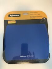 Fellowes Sapphire Blue Microban Ultra Thin Mouse Pad for PC or Mac Computer NEW picture