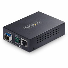 StarTech Gigabit Ethernet Copper-to-Fiber Media Converter, SM LC, 20km, picture
